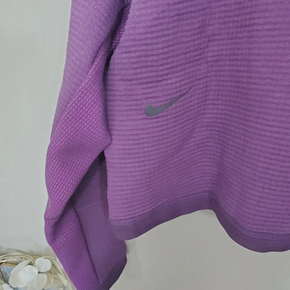 Nike Jacket Size Medium Sportswear City Ready Tech Purple Full Zip C19432-525